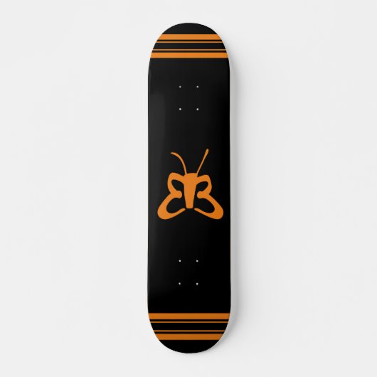 Skateboard Papillon (Devant)
