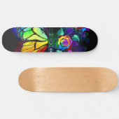 Skateboard Papillon arc-en-ciel (Horz)