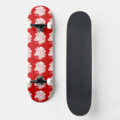 Skateboard Papillon asiatique Japonais Conception Kamon (Recto)