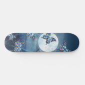 Skateboard Papillon au Clair de Lune (Horz)