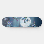 Skateboard Papillon au Clair de Lune (Horz)