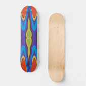 Skateboard Papillon de lave (Recto)