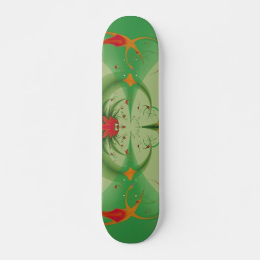 Skateboard Papillon de printemps (Devant)