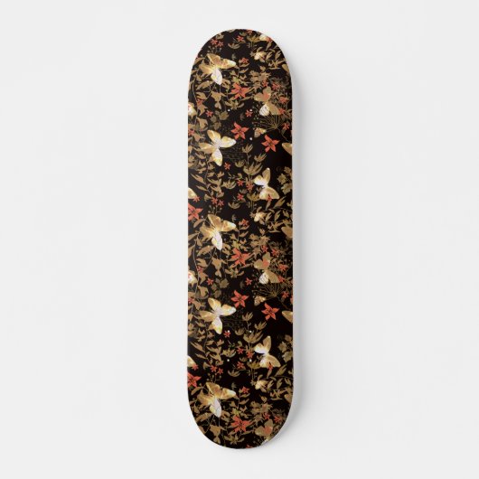 Skateboard Papillon d'or (Devant)
