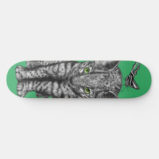 Skateboard Papillon Jungle Kitty (Horz)