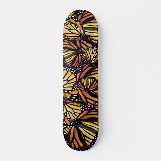 Skateboard Papillon monarque (Devant)