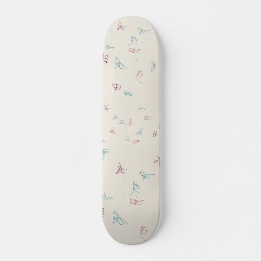 Skateboard Papillon mou (Devant)