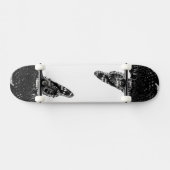 Skateboard papillon timide blacq (Horz)