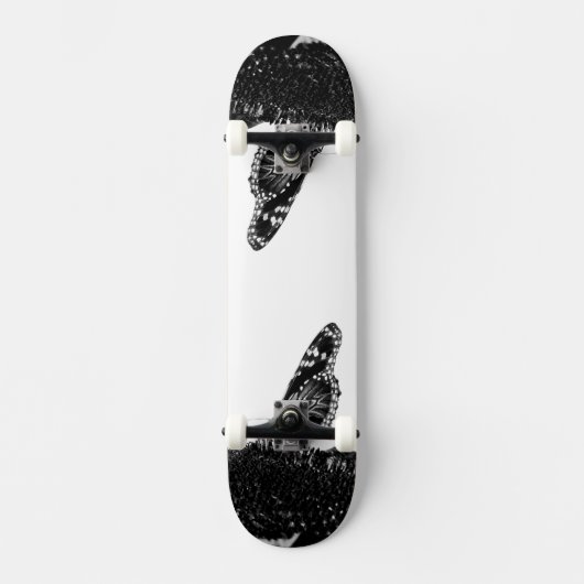 Skateboard papillon timide blacq (Recto)