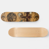Skateboard Papillon victorien grunge de Steampunk (Horz)