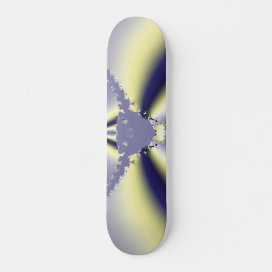 Skateboard Papillon Violet (Devant)