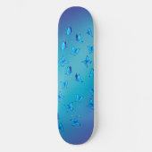 Skateboard Papillons bleus en Patinage Lune (Recto)