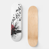 Skateboard Papillons japonais (Recto)