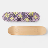 Skateboard Papillons pourpres (Horz)