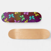 Skateboard Papillons Rainbow Lines (Horz)