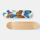 Skateboard Papillons volants Morpho et Monarch (Horz)
