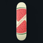 Skateboard Pâque Savoureuse - Sucrée - Ajouter Votre Texte<br><div class="desc">Clan Watermelon - Sweet - Choose / add your favorite background colors !</div>