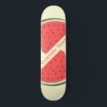 Skateboard Pâque Savoureuse - Sucrée - Ajouter Votre Texte<br><div class="desc">Clan Watermelon - Sweet - Choose / add your favorite background colors !</div>