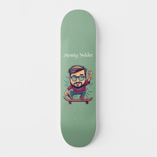 Skateboard par Monty Nolder (Recto)