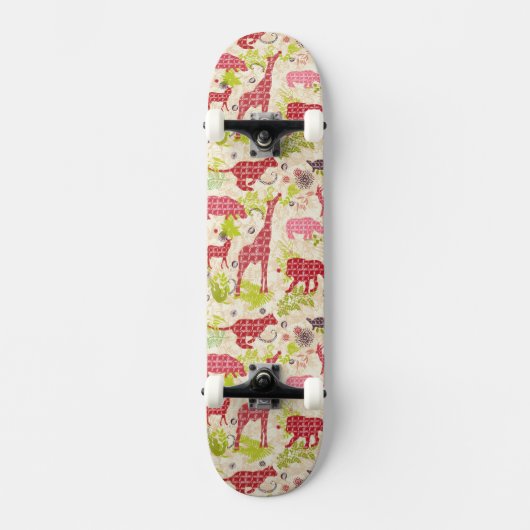 Skateboard Paradis de jungle (Recto)