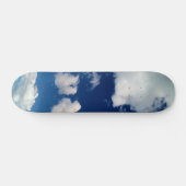 Skateboard Parcelles douces de nuages (Horz)