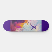 Skateboard Parkour Urban Free Runling Freestyling Art Moderne (Horz)