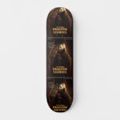 Skateboard Parodie de l'Opéra Fantôme Écureuil (Recto)