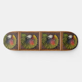 Skateboard Parrot vert australien Lorikeet (Horz)