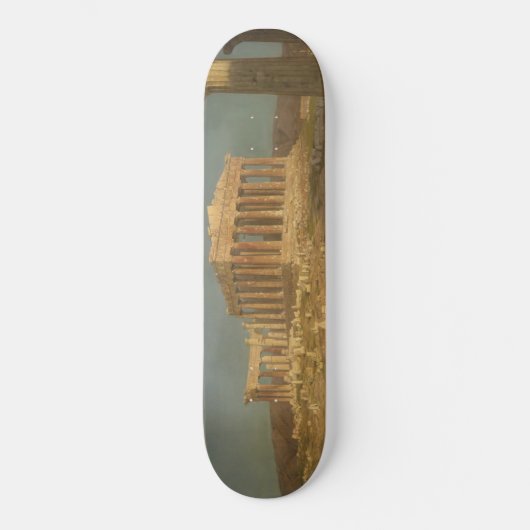 Skateboard Parthénon (temple grec antique, site d'Athènes) (Recto)