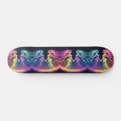 Skateboard Parties scintillant arc-en-ciel Galaxie cosmique É (Horz)
