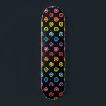 Skateboard Parties scintillant arc-en-ciel moderne point Shim<br><div class="desc">Ce design moderne comporte une parties scintillant en arc-en-ciel colorée motif #skate #skateboard #skateboard #skater #sports #fun #outdoor #rainbow #parties scintillant #girly #lgbt #pride</div>