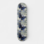 Skateboard Parties scintillant Bleu Papillon bleu marine avec (Devant)