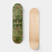 Skateboard Parties scintillant Camouflage Brown vert Camo Nom (Recto)