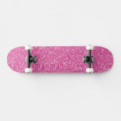 Skateboard Parties scintillant Neon Hot Pink tendance (Horz)