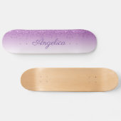 Skateboard Parties scintillant personnalisée de séchage pourp (Horz)
