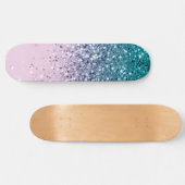 Skateboard Parties scintillant Princesse Unicorne n° 2 (Horz)