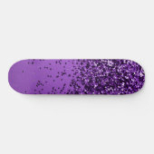 Skateboard Parties scintillant PURPLE #2 (Parties scintillant (Horz)