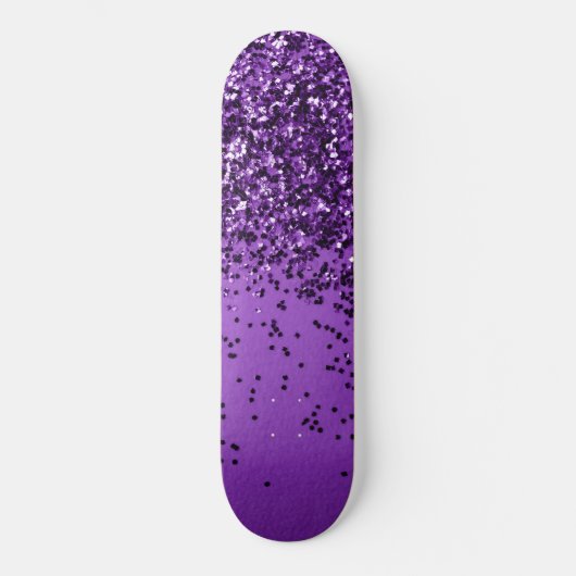 Skateboard Parties scintillant PURPLE #2 (Parties scintillant (Recto)
