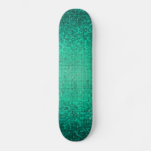 Skateboard Parties scintillant turquoise Sequin Disco Glitz C (Recto)