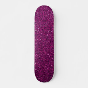Skateboard Parties scintillantes roses