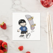 Skateboard Party Servetten (Insitu)