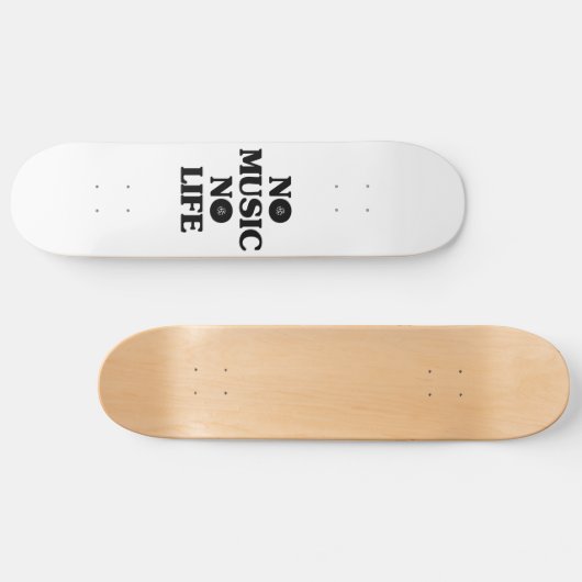 SKATEBOARD PAS DE MUSIQUE PAS DE VIE (Horz)