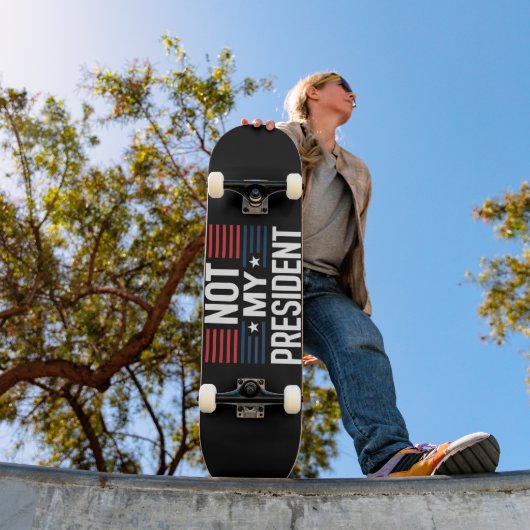 Skateboard Pas mon président (Extérieur 1)