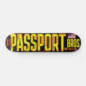 Skateboard PASSEPORT BROSZ. 7 3/4" Planche (Horz)