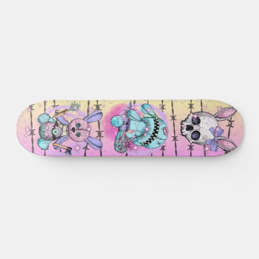 Skateboard Pastel Goth Nightmare (Horz)