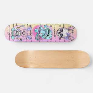 Skateboard Pastel Goth Nightmare