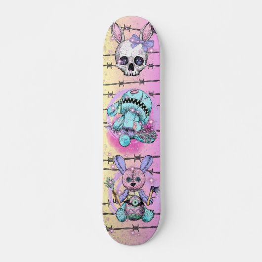 Skateboard Pastel Goth Nightmare (Devant)