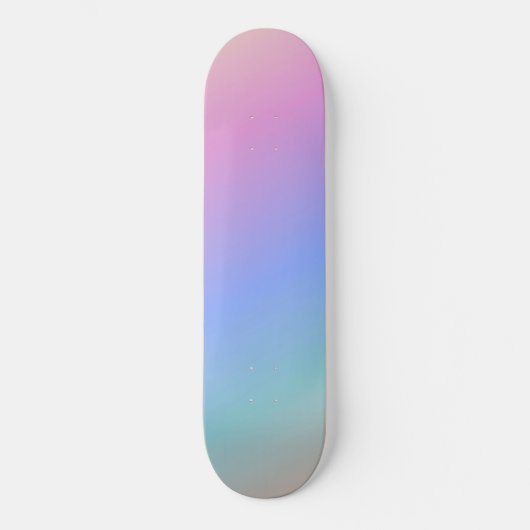 Skateboard Pastel Rainbow Gradient (Recto)