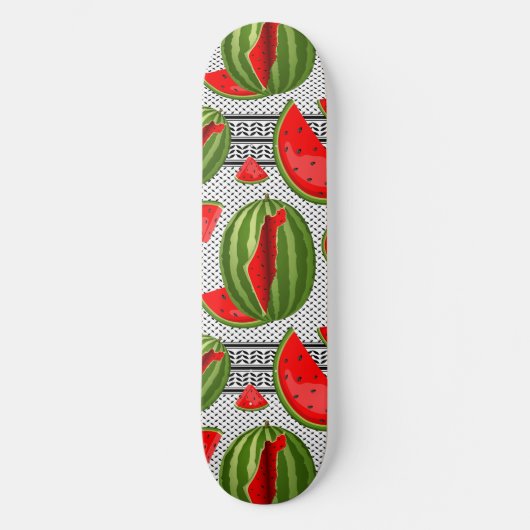 Skateboard Pastèque Palestine - Slice (Recto)