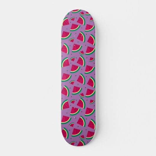 Skateboard Pastèque pourpre (Devant)